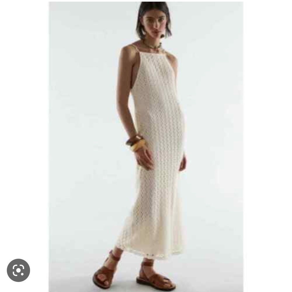 Zara Cream Maxi Dress